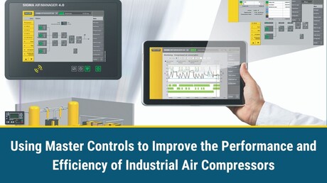 Using Master Controls to Improve the Performance and Efficiency of Industrial Air Compressors